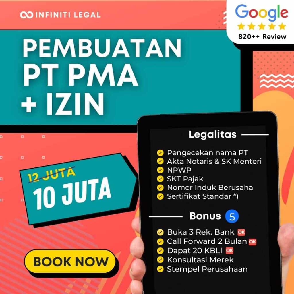 Legalitas Produk dan Jasa PT PMA