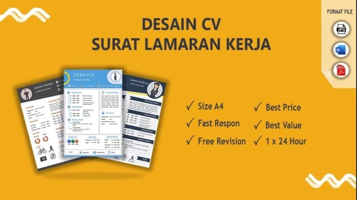 Jasa Pembuatan CV Andir Bandung