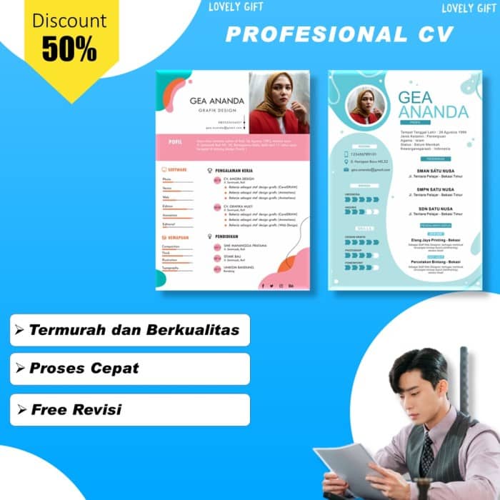 Jasa Pembuatan CV Cidadap Bandung