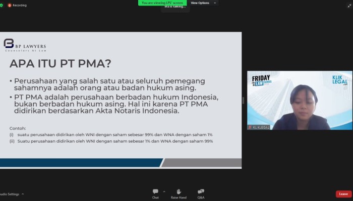 Jasa Pendirian PT PMA Klaten