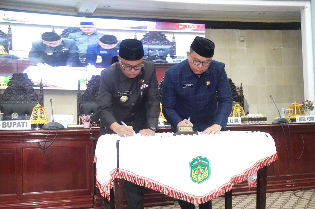 Luwu timur bantuan sembako clm terima pemkab peduli dus salurkan beras instan kabupaten kembali rabu menerima pemerintah