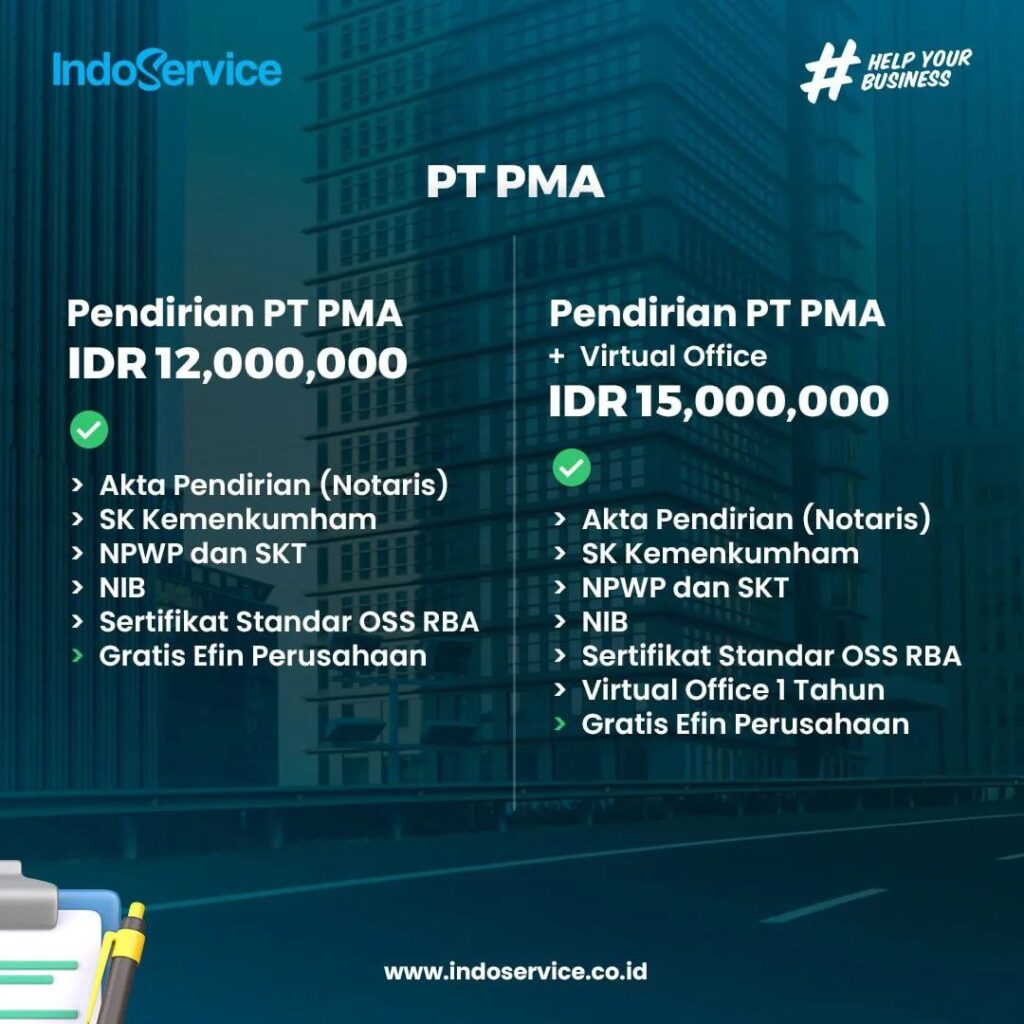 Indonesia company pma pt foreign establish investments headlines today