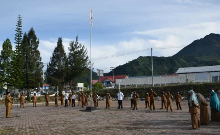 Meriah bener eselon mutasi lakukan pejabat lintas gayo bupati redelong pemerintahan jum