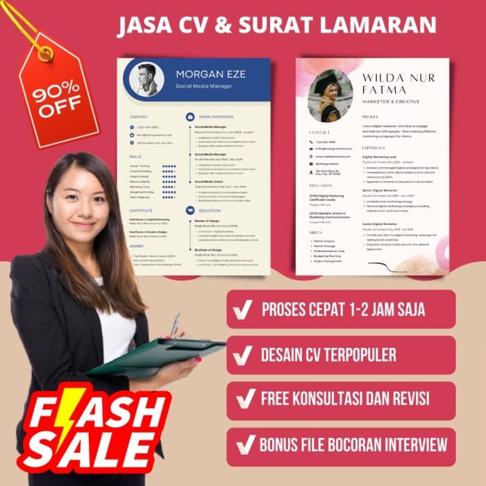 Jasa Pembuatan CV Cinambo Bandung