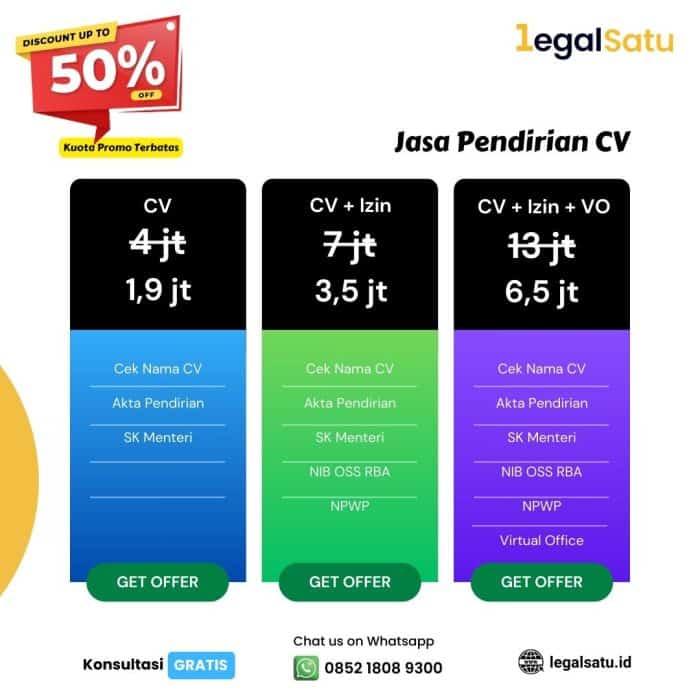 Jasa Pembuatan CV Ledeng Bandung