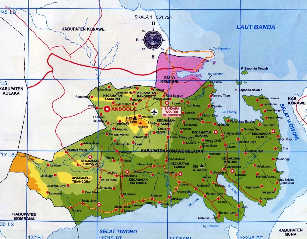 Konawe selatan lambang kab daerah konsel profil makna utara pemerintah tenggara desa kecamatan cpns kendari penerimaan sulawesi