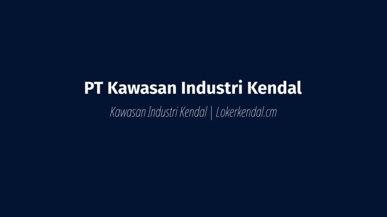 Jasa Pendirian PT Kendal